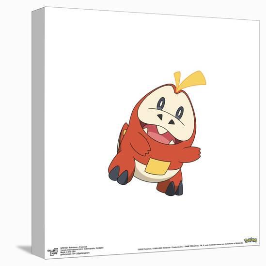 Gallery Pops Pokémon - Fuecoco Wall Art-Trends International-Stretched Canvas