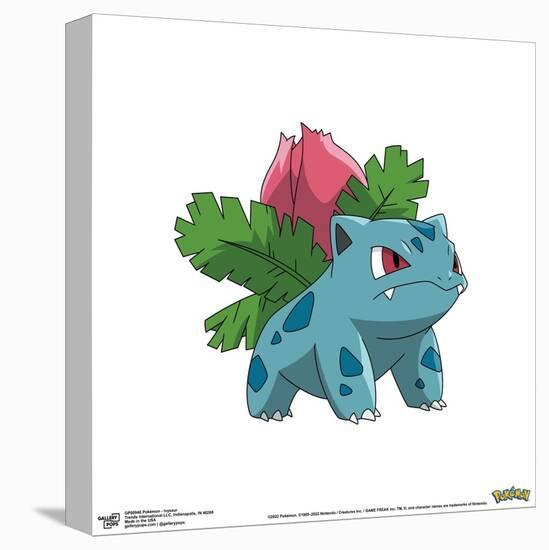 Gallery Pops Pokémon - Ivysaur Wall Art-Trends International-Stretched Canvas