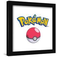 Gallery Pops Pokémon - Logo Wall Art-Trends International-Framed Gallery Pops