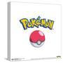 Gallery Pops Pokémon - Logo Wall Art-Trends International-Stretched Canvas