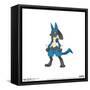 Gallery Pops Pokémon - Lucario Wall Art-Trends International-Framed Stretched Canvas