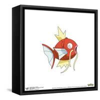 Gallery Pops Pokémon - Magikarp Wall Art-Trends International-Framed Stretched Canvas