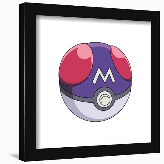 Gallery Pops Pokémon - Master Ball Wall Art-Trends International-Framed Gallery Pops