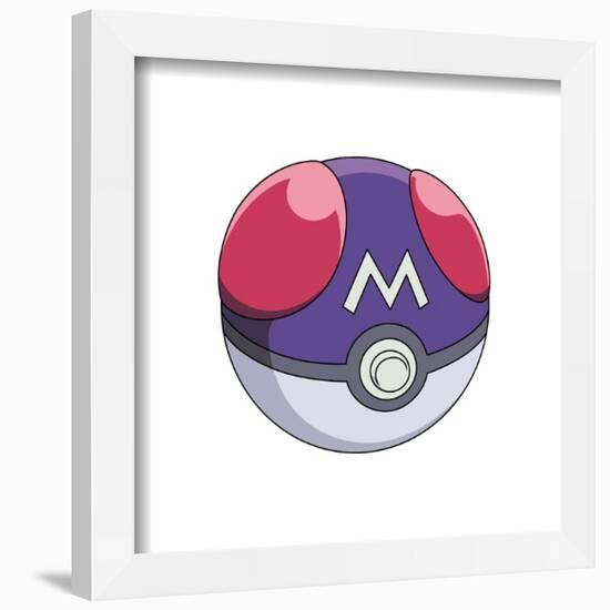 Gallery Pops Pokémon - Master Ball Wall Art-Trends International-Framed Gallery Pops