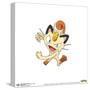 Gallery Pops Pokémon - Meowth Wall Art-Trends International-Stretched Canvas