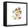 Gallery Pops Pokémon - Meowth Wall Art-Trends International-Framed Stretched Canvas