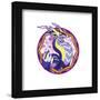 Gallery Pops Pokémon - Miraidon Sparkle Badge Wall Art-Trends International-Framed Gallery Pops