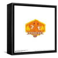 Gallery Pops Pokémon - Peaceful Nature Charmander Badge Artwork Wall Art-Trends International-Framed Stretched Canvas