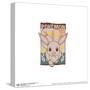 Gallery Pops Pokémon - Peaceful Nature Eevee Badge Artwork Wall Art-Trends International-Stretched Canvas