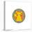 Gallery Pops Pokémon - Peaceful Nature Pikachu Badge Artwork Wall Art-Trends International-Stretched Canvas
