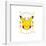 Gallery Pops Pokémon - Peaceful Nature Pikachu Face Wall Art-Trends International-Framed Gallery Pops