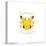 Gallery Pops Pokémon - Peaceful Nature Pikachu Face Wall Art-Trends International-Stretched Canvas