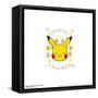 Gallery Pops Pokémon - Peaceful Nature Pikachu Face Wall Art-Trends International-Framed Stretched Canvas