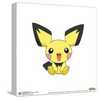 Gallery Pops Pokémon - Pichu Wall Art-Trends International-Stretched Canvas