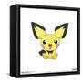 Gallery Pops Pokémon - Pichu Wall Art-Trends International-Framed Stretched Canvas