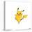 Gallery Pops Pokémon - Pikachu Jumping Pose Wall Art-Trends International-Stretched Canvas