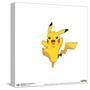 Gallery Pops Pokémon - Pikachu Jumping Pose Wall Art-Trends International-Stretched Canvas
