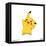 Gallery Pops Pokémon - Pikachu Waving Pose Wall Art-Trends International-Framed Stretched Canvas