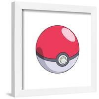 Gallery Pops Pokémon - Pok? Ball Wall Art-Trends International-Framed Gallery Pops