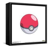 Gallery Pops Pokémon - Pok? Ball Wall Art-Trends International-Framed Stretched Canvas