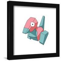 Gallery Pops Pokémon - Porygon Wall Art-Trends International-Framed Gallery Pops