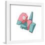 Gallery Pops Pokémon - Porygon Wall Art-Trends International-Framed Gallery Pops