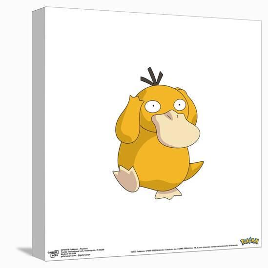 Gallery Pops Pokémon - Psyduck Wall Art-Trends International-Stretched Canvas