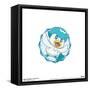Gallery Pops Pokémon - Quaxly Sparkle Badge Wall Art-Trends International-Framed Stretched Canvas