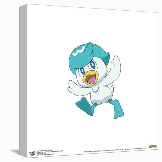 Gallery Pops Pokémon - Quaxly Wall Art-Trends International-Stretched Canvas