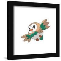 Gallery Pops Pokémon - Rowlet Wall Art-Trends International-Framed Gallery Pops