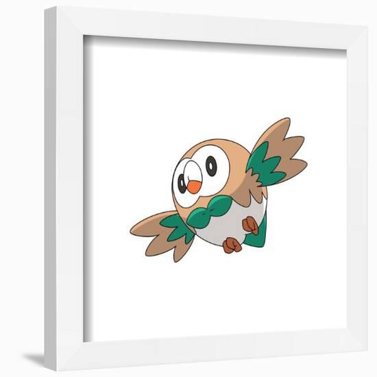 Gallery Pops Pokémon - Rowlet Wall Art-Trends International-Framed Gallery Pops