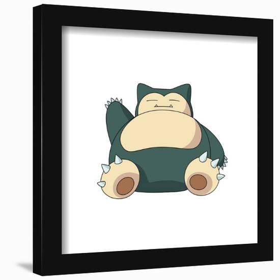 Gallery Pops Pokémon - Snorlax Wall Art-Trends International-Framed Gallery Pops