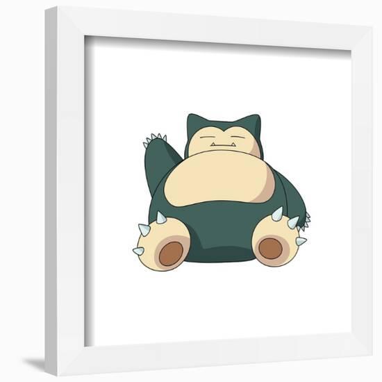 Gallery Pops Pokémon - Snorlax Wall Art-Trends International-Framed Gallery Pops