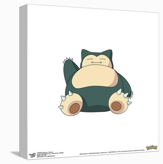 Gallery Pops Pokémon - Snorlax Wall Art-Trends International-Stretched Canvas