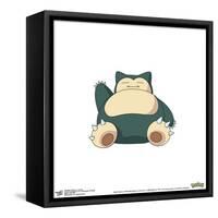 Gallery Pops Pokémon - Snorlax Wall Art-Trends International-Framed Stretched Canvas