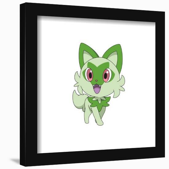 Gallery Pops Pokémon - Sprigatito Wall Art-Trends International-Framed Gallery Pops