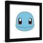 Gallery Pops Pokémon - Squirtle Face Wall Art-Trends International-Framed Gallery Pops