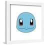 Gallery Pops Pokémon - Squirtle Face Wall Art-Trends International-Framed Gallery Pops