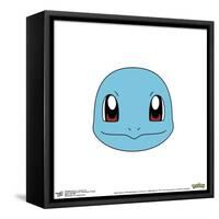 Gallery Pops Pokémon - Squirtle Face Wall Art-Trends International-Framed Stretched Canvas
