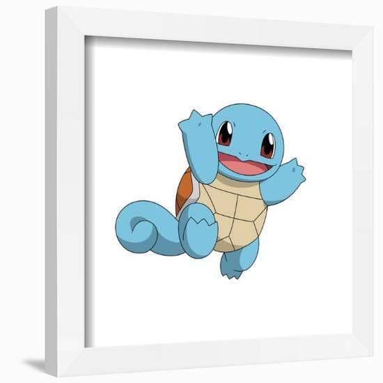Gallery Pops Pokémon - Squirtle Wall Art-Trends International-Framed Gallery Pops