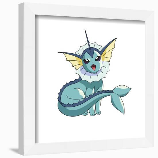 Gallery Pops Pokémon - Vaporeon Wall Art-Trends International-Framed Gallery Pops