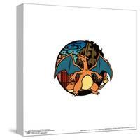 Gallery Pops Pokémon - Wagara Charizard Wall Art-Trends International-Stretched Canvas