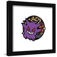 Gallery Pops Pokémon - Wagara Gengar Wall Art-Trends International-Framed Gallery Pops