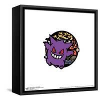 Gallery Pops Pokémon - Wagara Gengar Wall Art-Trends International-Framed Stretched Canvas