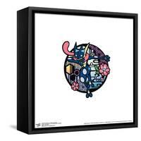 Gallery Pops Pokémon - Wagara Greninja Wall Art-Trends International-Framed Stretched Canvas