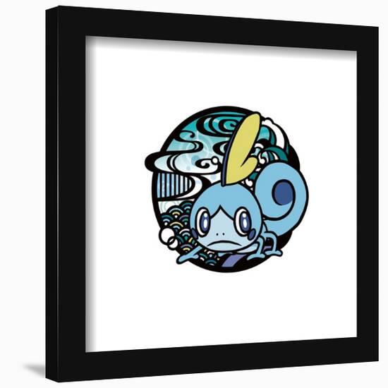 Gallery Pops Pokémon - Wagara Sobble Wall Art-Trends International-Framed Gallery Pops