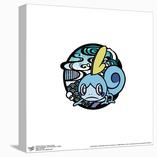 Gallery Pops Pokémon - Wagara Sobble Wall Art-Trends International-Stretched Canvas