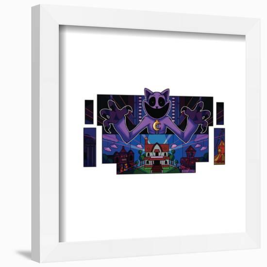 Gallery Pops Poppy Playtime: Chapter 3 - Cat Nap Strings Wall Art-Trends International-Framed Gallery Pops