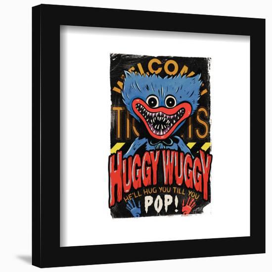 Gallery Pops Poppy Playtime - Huggy Wuggy Poster Wall Art-Trends International-Framed Gallery Pops