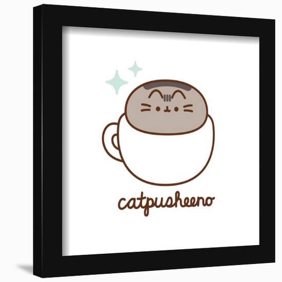 Gallery Pops Pusheen - Catpusheeno Wall Art-Trends International-Framed Gallery Pops